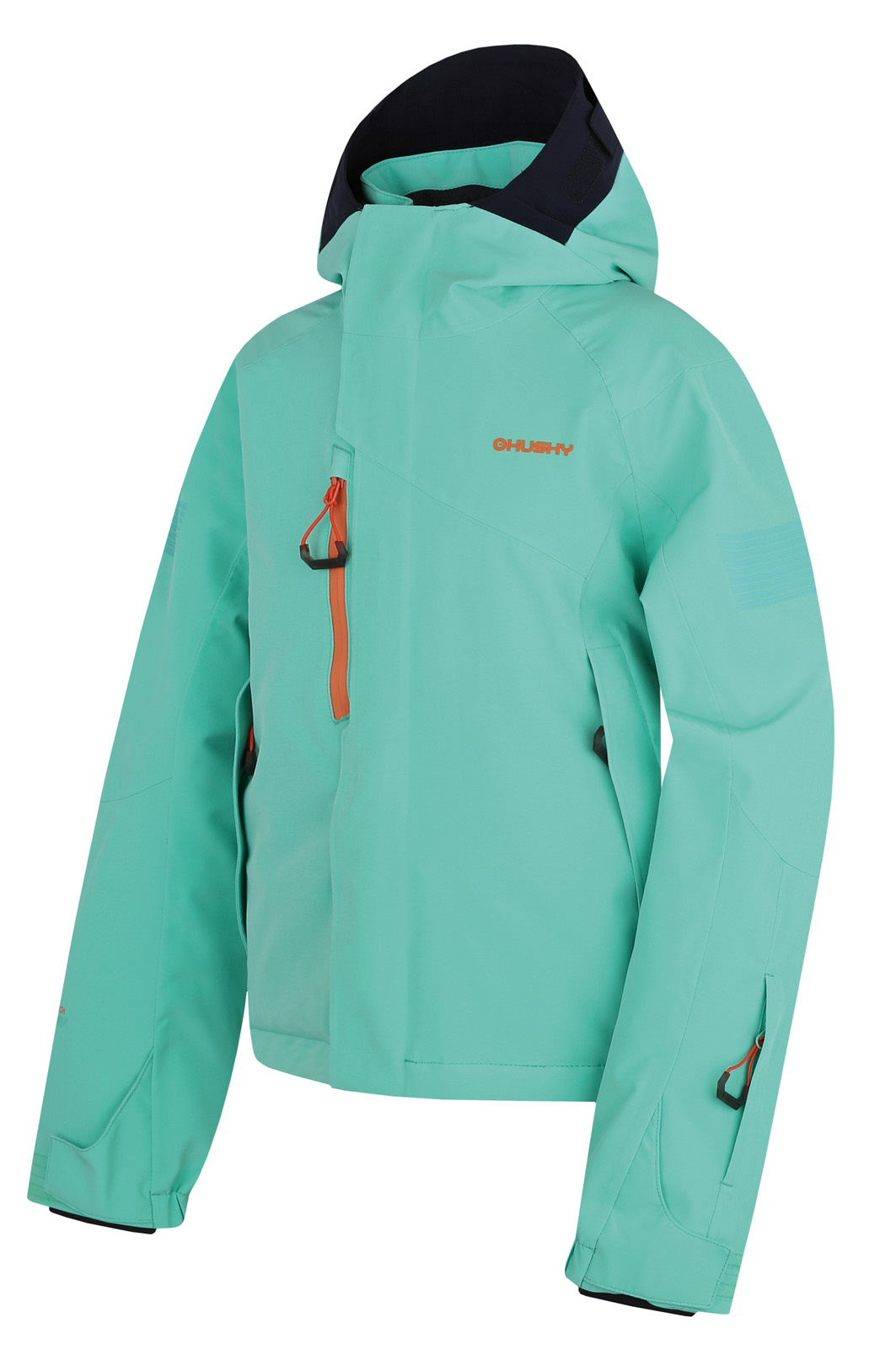 Husky Dětská ski bunda Gonzal Kids turquoise Velikost: 140 dětská bunda