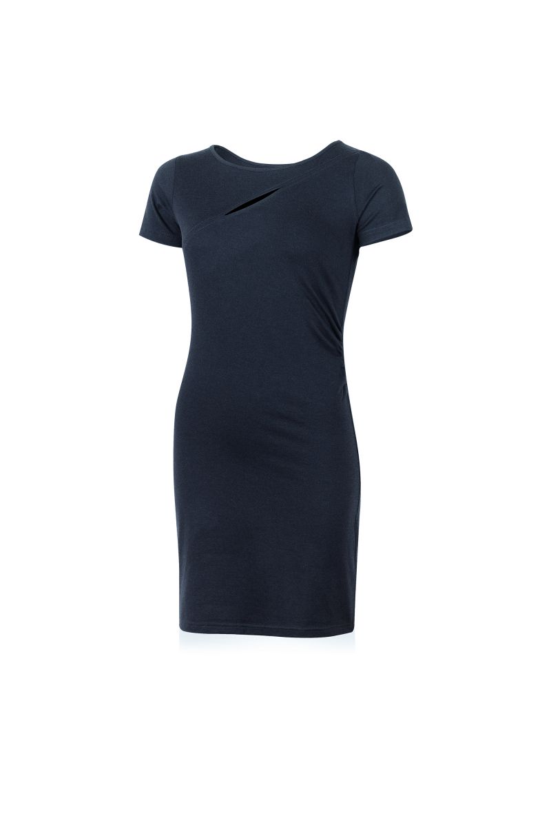 E-shop Lasting dámské merino šaty SAMANTA modré