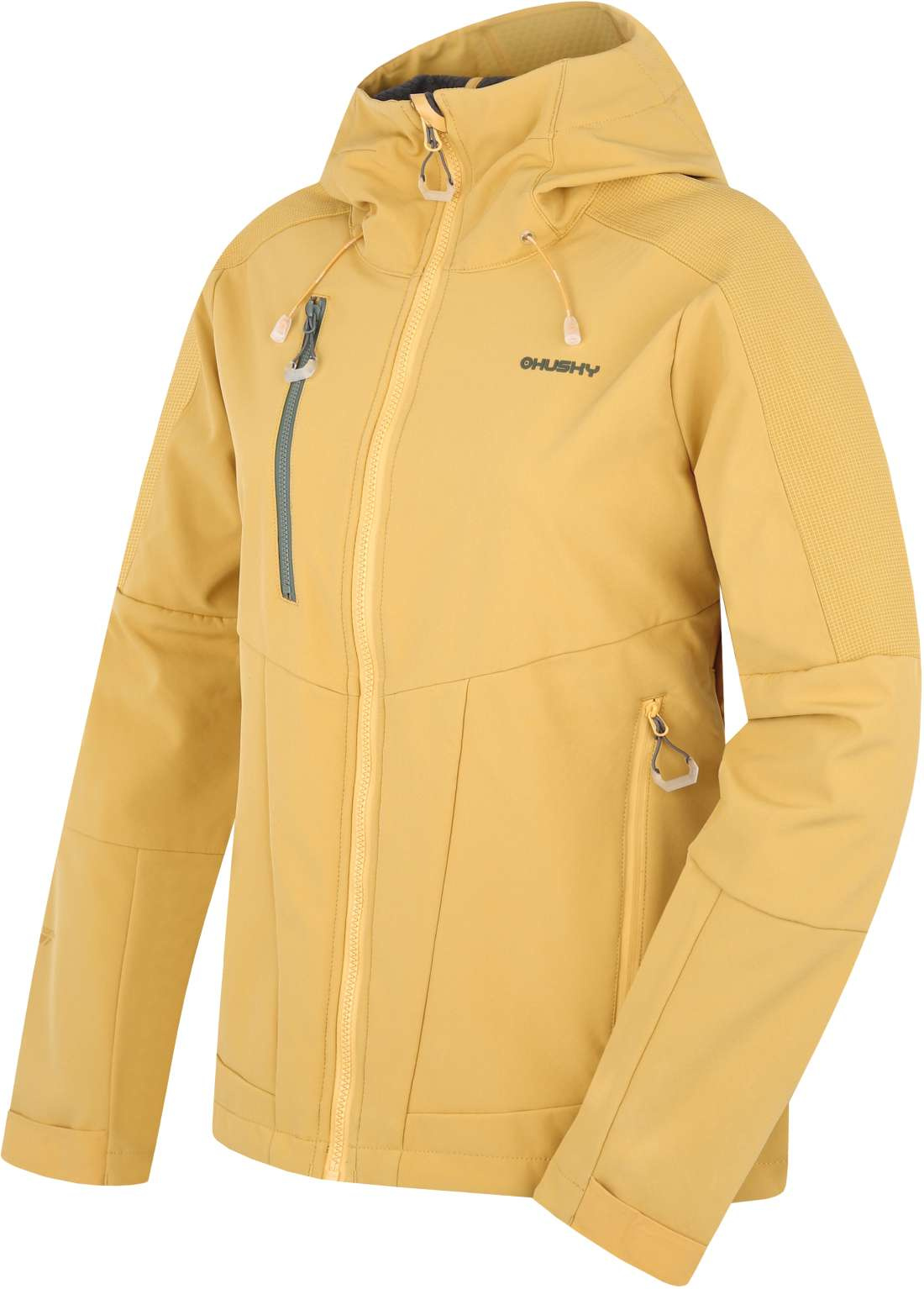 Husky Dámská softshell bunda Sevan L lt. yellow Velikost: M dámská softshellová bunda