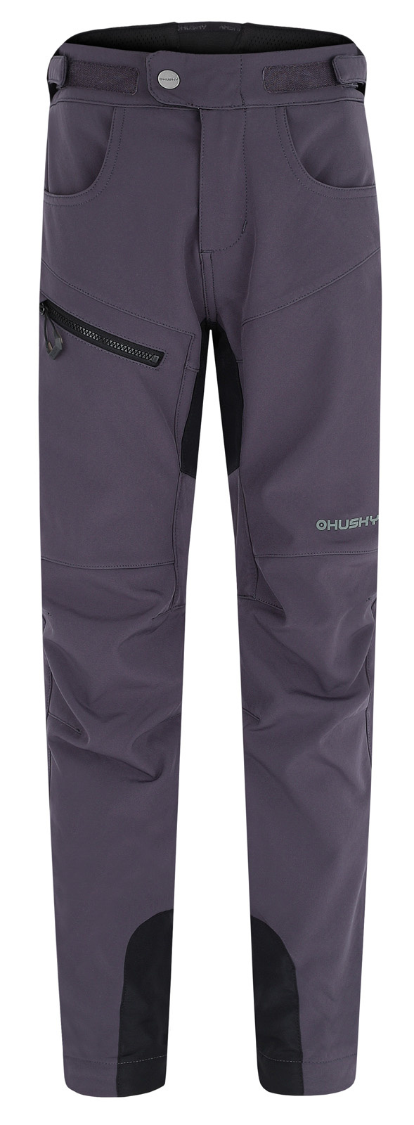 Husky Dětské softshell kalhoty Keson K graphite Velikost: 134 dětské kalhoty