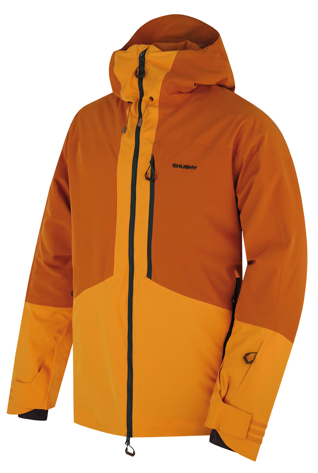 Husky Pánská lyžařská bunda Gomez M mustard/yellow Velikost: XXL pánská bunda