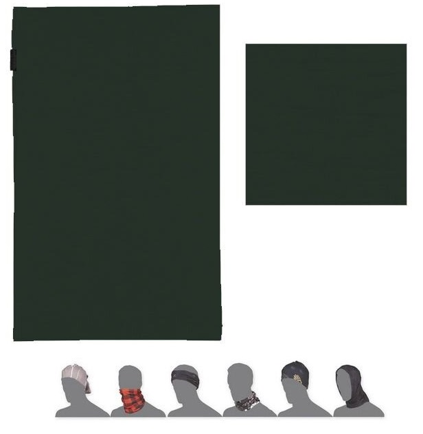 SENSOR TUBE MERINO AIR šátek multifunkční olive green Vrstva: První