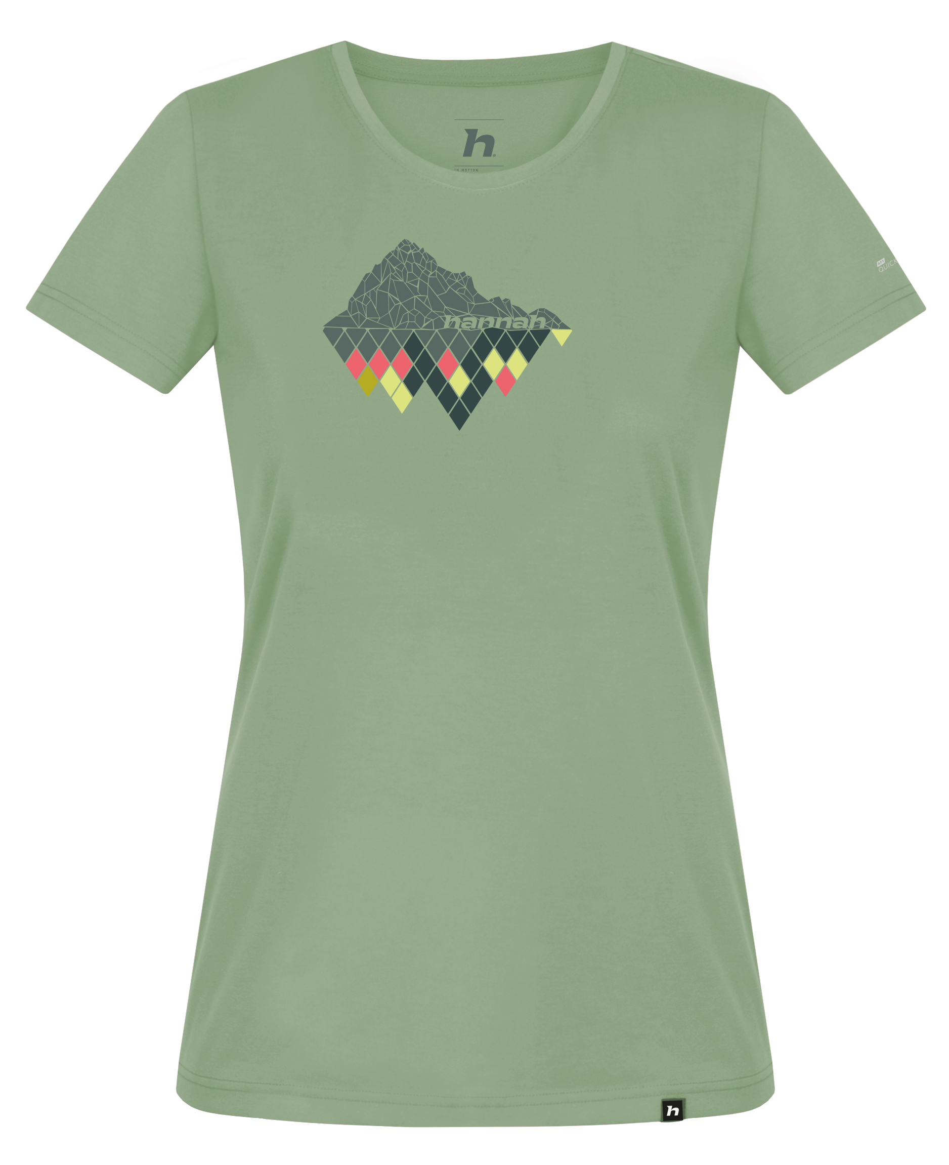 Hannah CORDY smoke green Velikost: 36 dámské tričko s krátkým rukávem