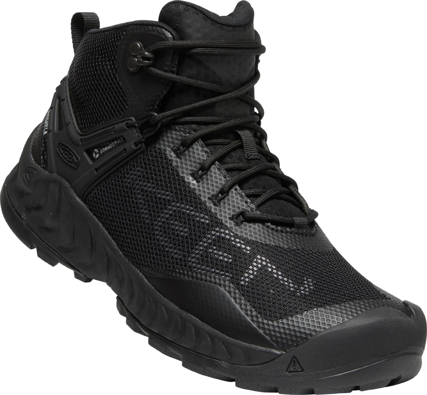 Keen NXIS EVO MID WP MEN triple black Velikost: 42 pánské boty