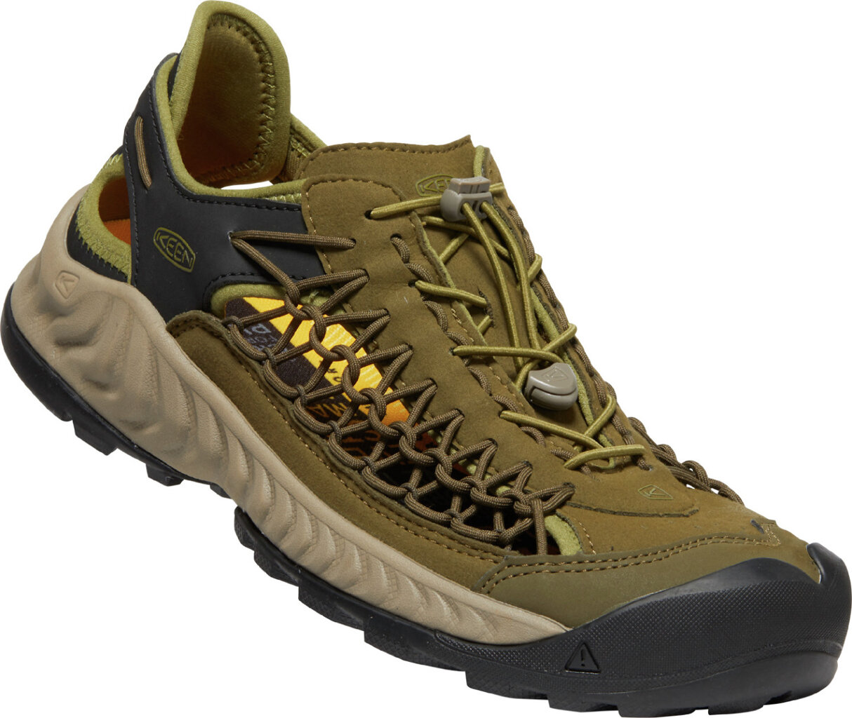 Keen UNEEK NXIS MEN dark olive/olive drab Velikost: 46 pánské sandály