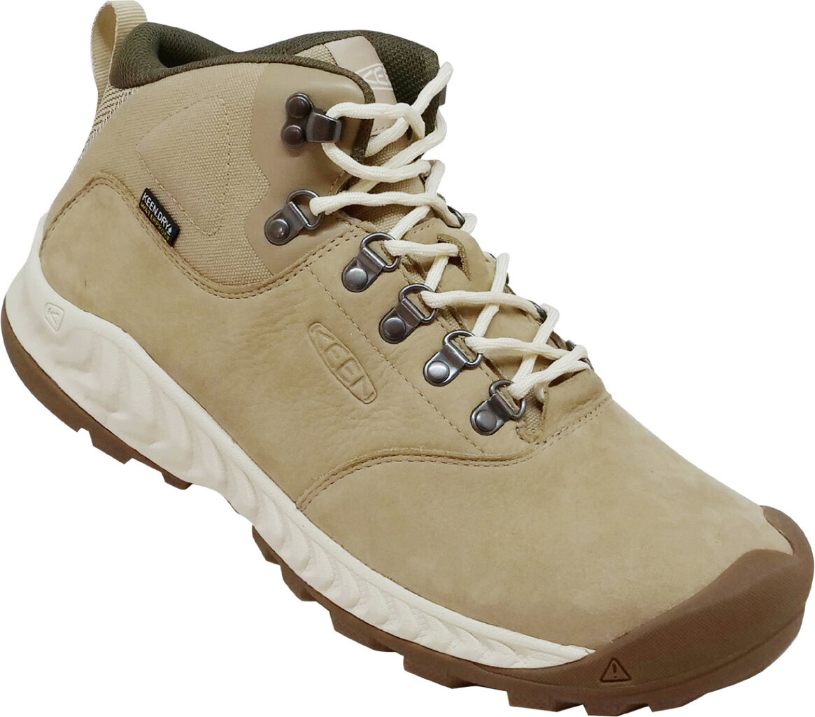 Keen NXIS EXPLORER MID WP WOMEN safari/birch Velikost: 38 dámské boty