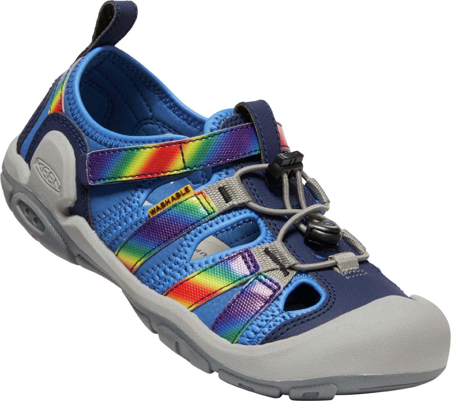 E-shop Keen KNOTCH CREEK YOUTH bright cobalt/rainbow tie dye