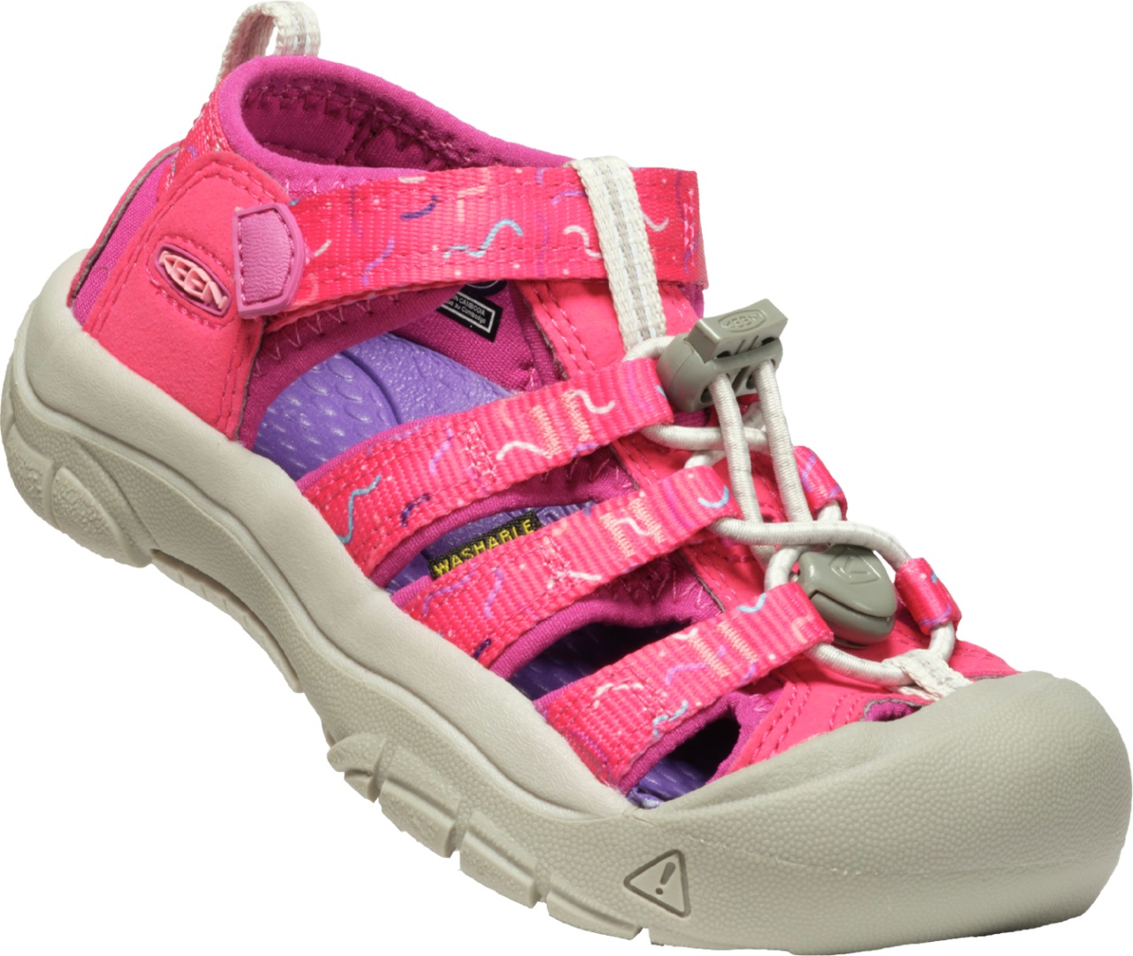 Keen NEWPORT H2 CHILDREN azalea/festival fuchsia Velikost: 27/28 dětské sandály