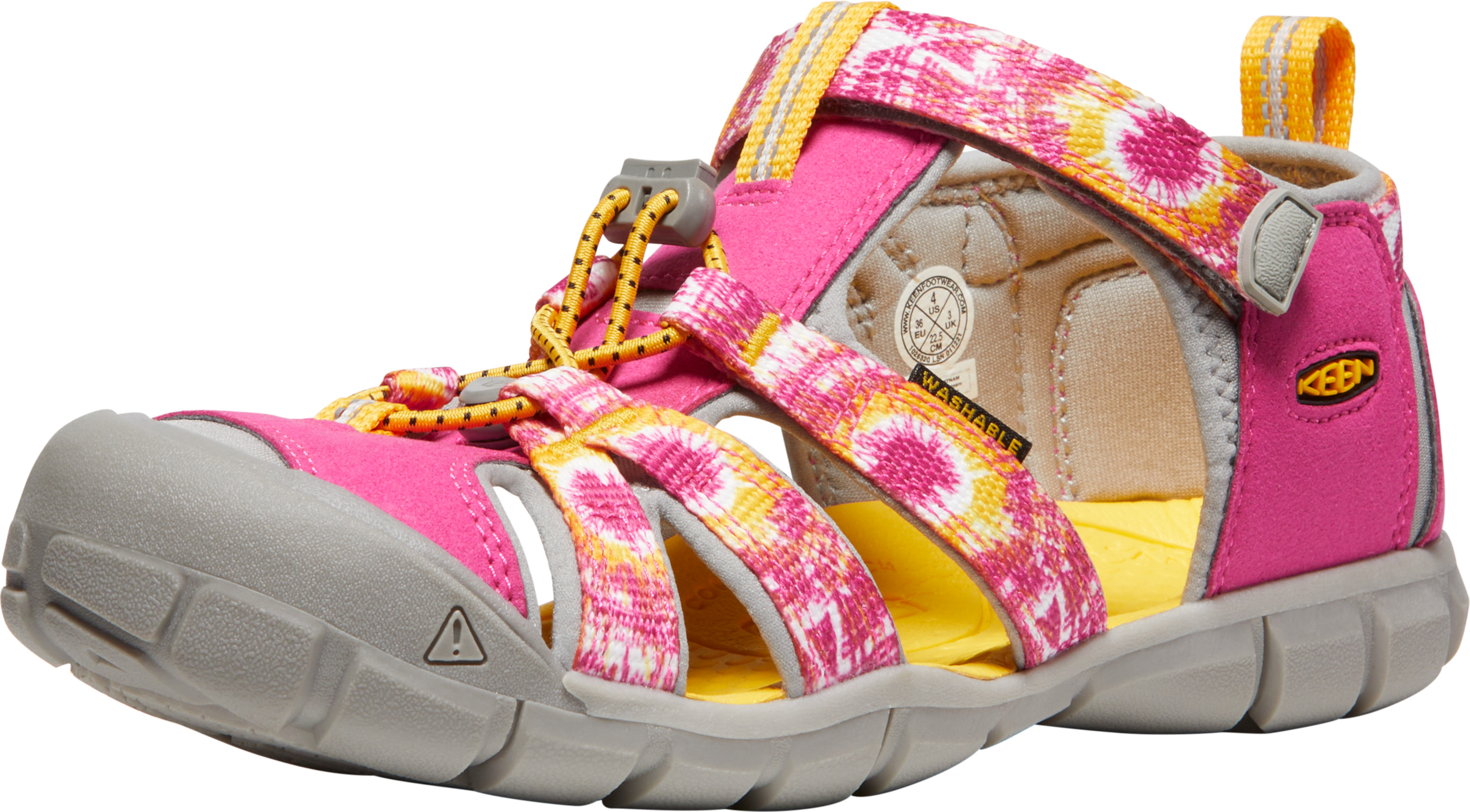 Keen SEACAMP II CNX YOUTH multi/keen yellow Velikost: 38 dětské sandály