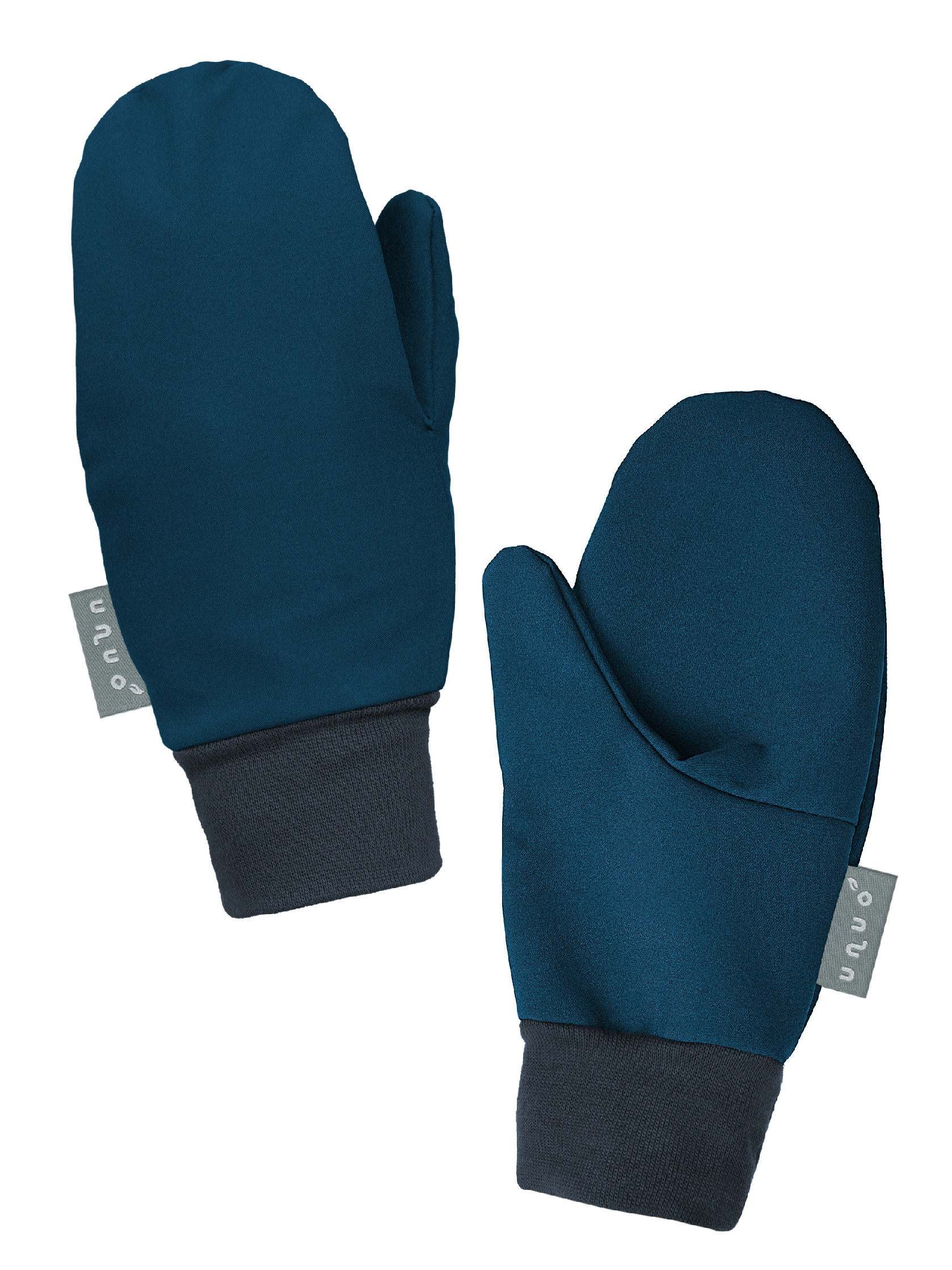 Unuo, Dětské softshellové rukavice s fleecem Tap, Kobaltová Velikost: S