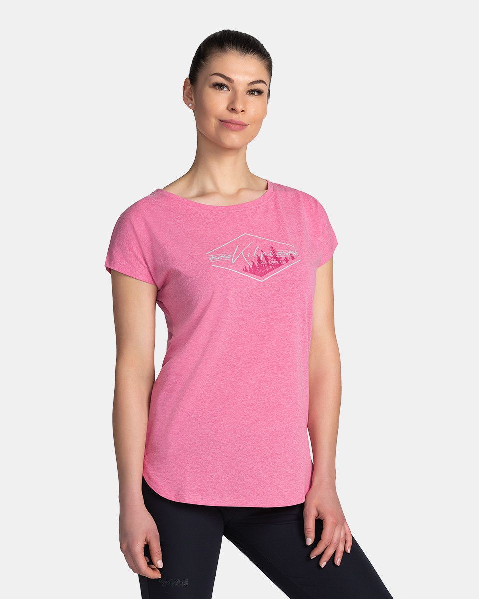 Kilpi NELLIM-W Růžová Velikost: 36 dámské triko