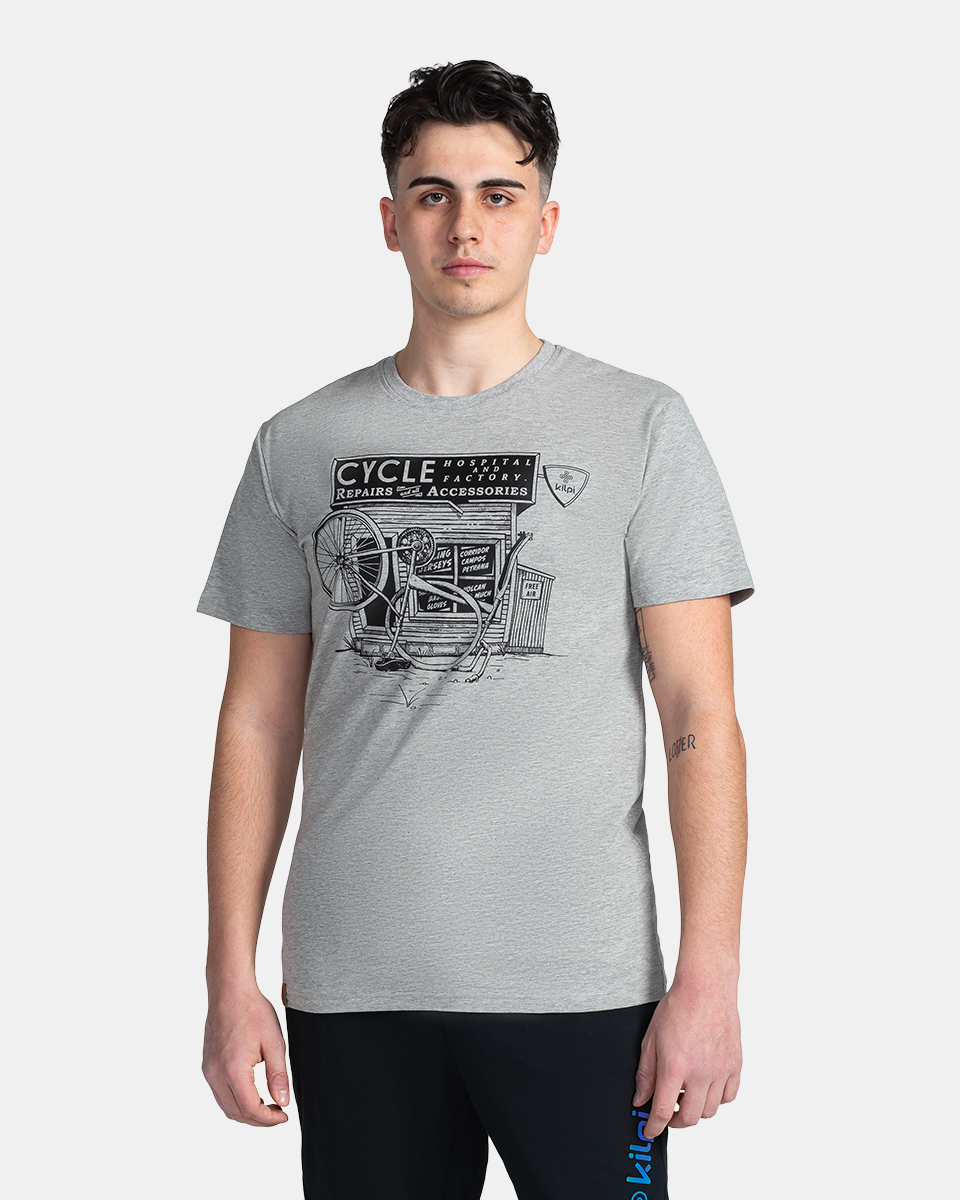 Kilpi PORTELA-M Světle šedá Velikost: XL pánské tričko