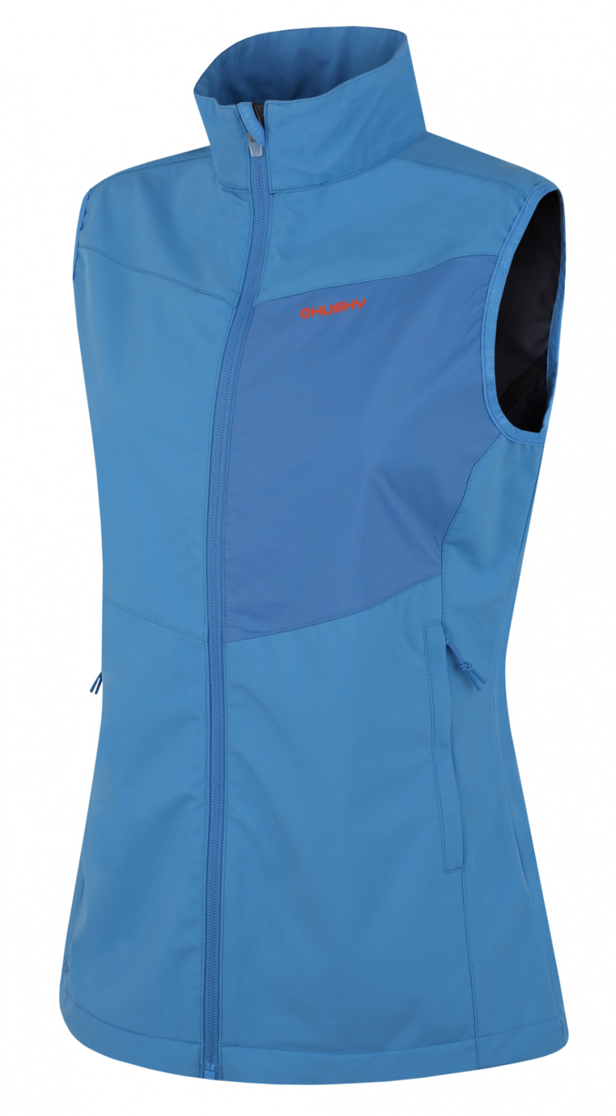 Husky Dámská softshell vesta Salien L lt. blue Velikost: M dámská vesta