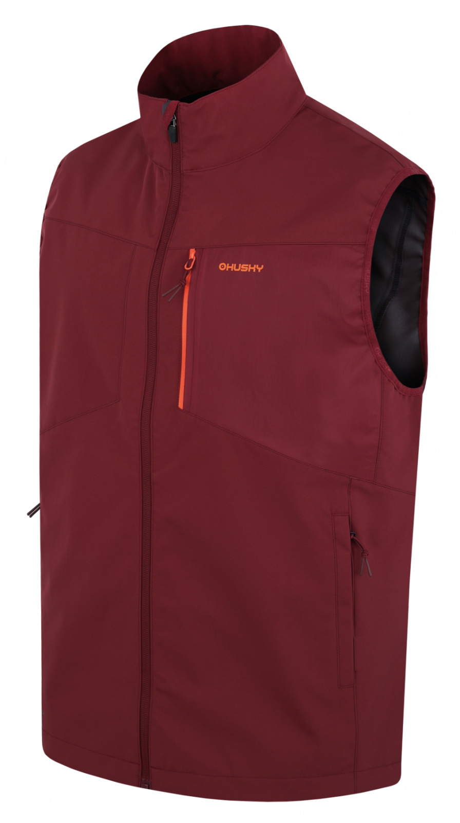 E-shop Husky Pánská softshell vesta Salien M bordo