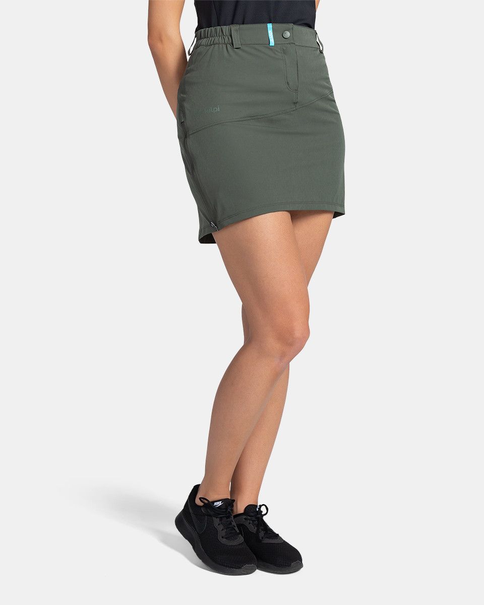 Kilpi ANA-W Tmavě zelená Velikost: 34 dámská sukně
