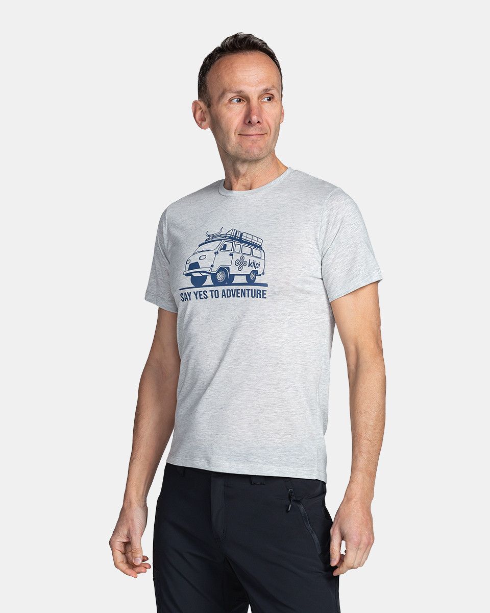 Kilpi GAROVE-M Světle šedá Velikost: XL pánské triko