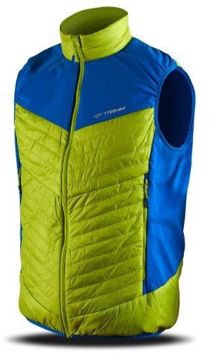 Trimm ZEN VEST lime green/jeans blue Velikost: L