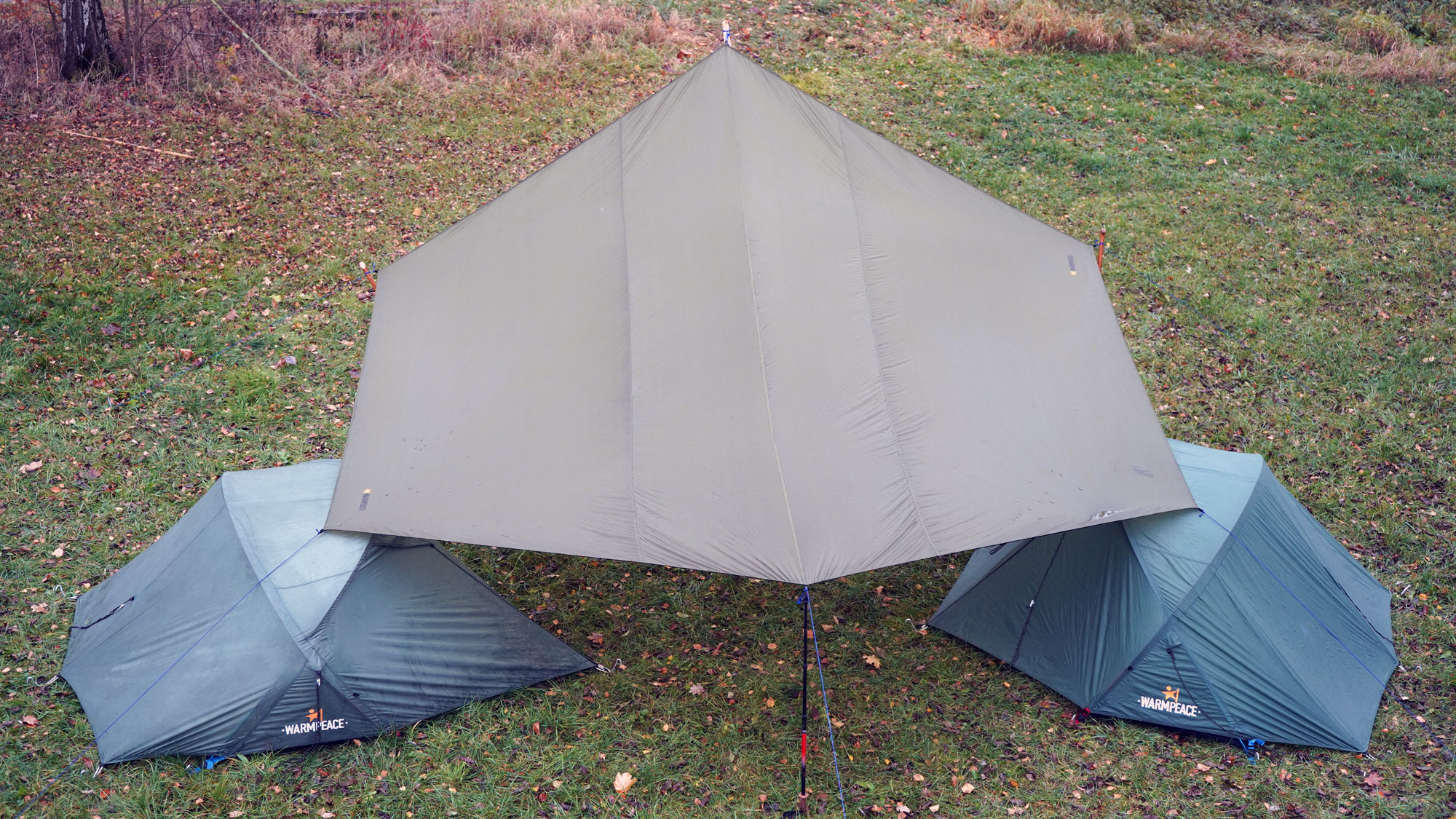 Warmpeace plachta CHAPITO olive green 8591037077964