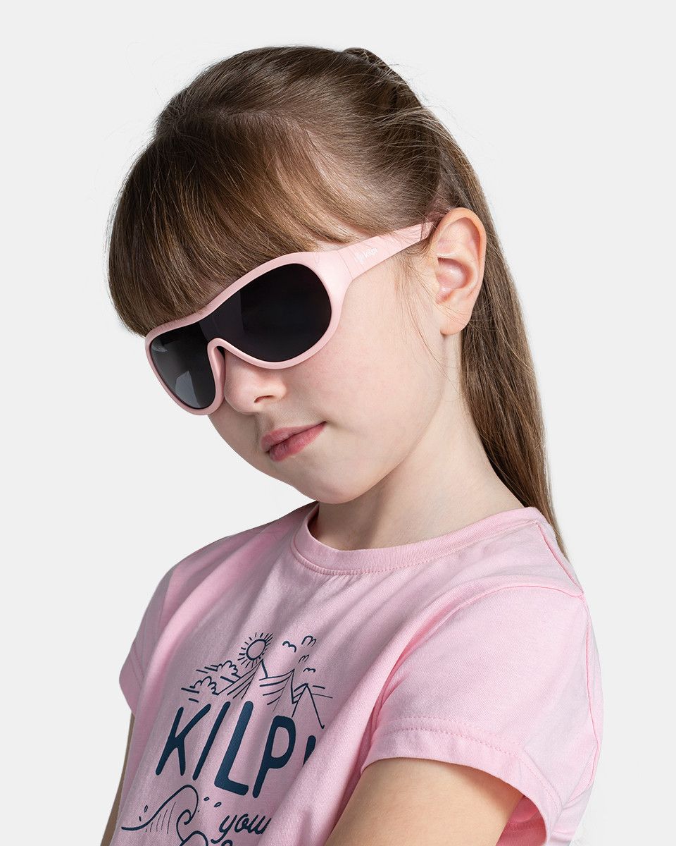 Kilpi SUNDS-J Světle růžová Velikost: UNI dětské sluneční brýle
