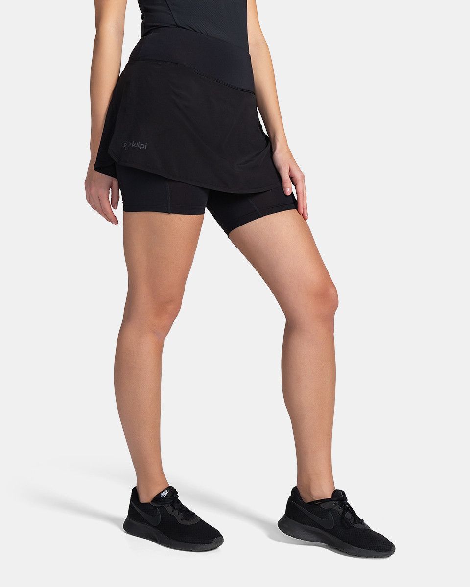Kilpi TITICACA-W Černá Velikost: 38 dámská běžecká sukně