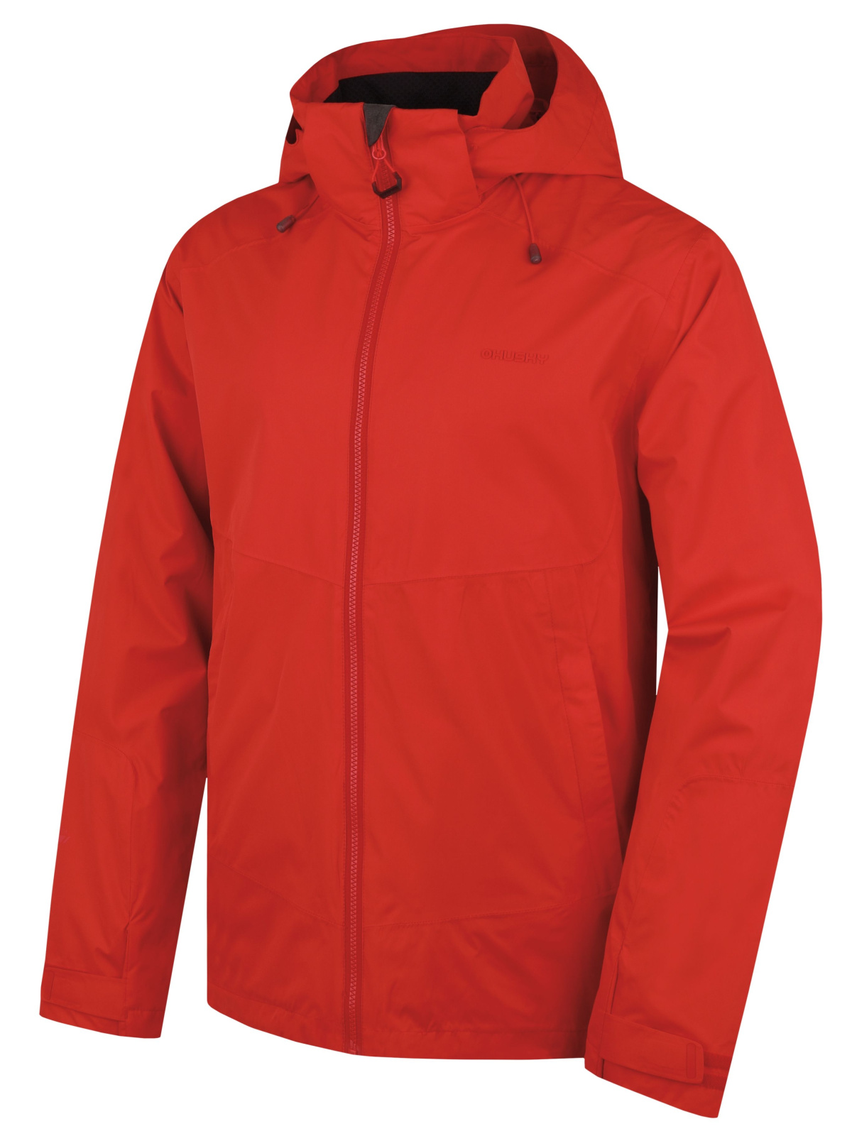 Husky Pánská hardshell bunda Nelory M red Velikost: XL pánská bunda
