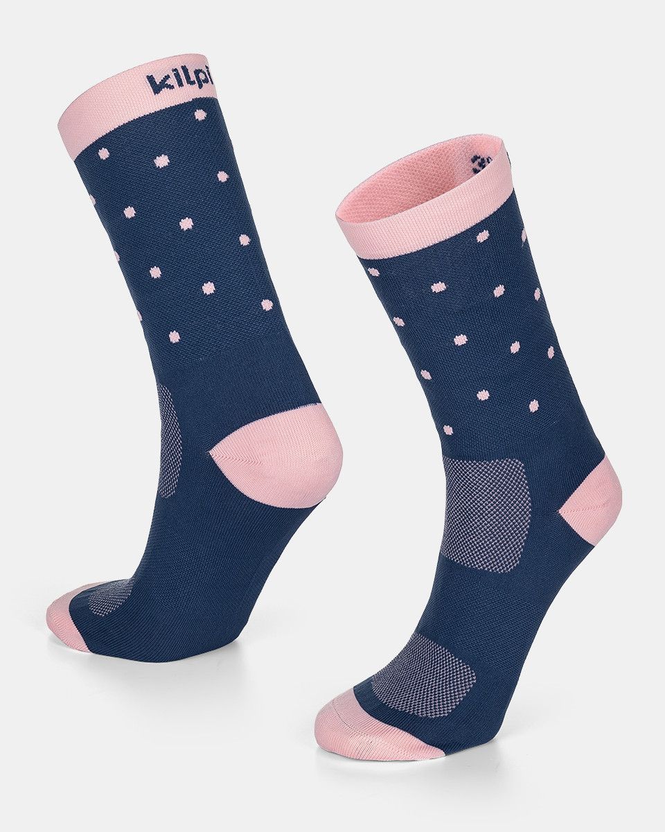 Kilpi DOTS-U Tmavě modrá Velikost: 43 unisex ponožky