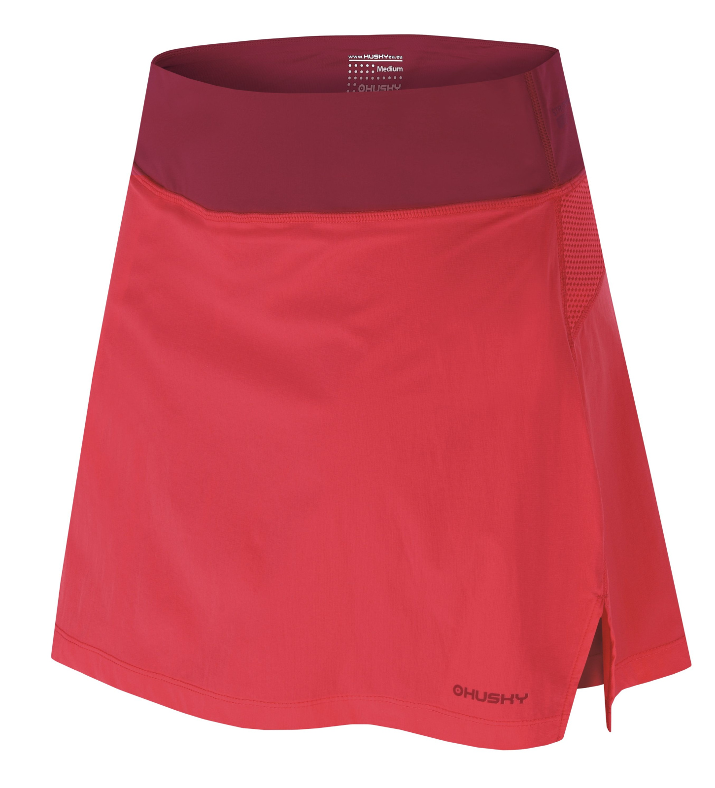 Husky Dámská funkční sukně se šortkami Flamy L pink Velikost: XS dámské sukně se šortkami