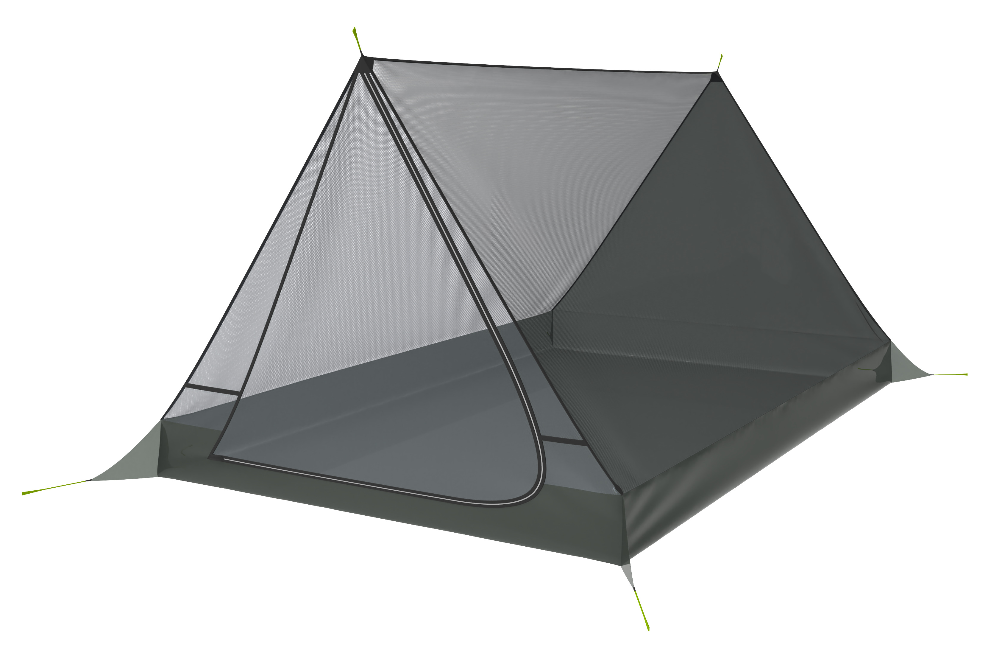 E-shop Hannah MESH TENT 2 grey shelter