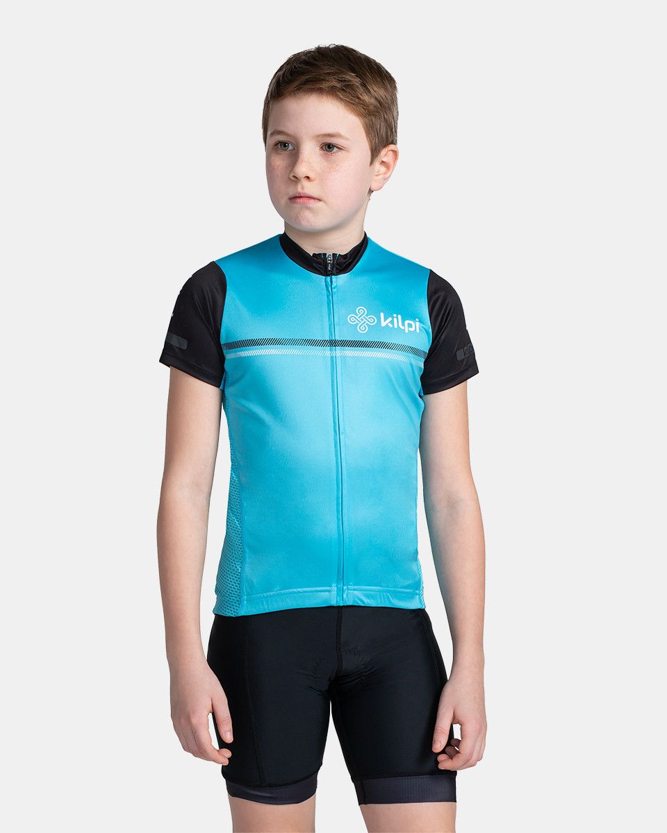 Kilpi CORRIDOR-JB Modrá Velikost: 134 chlapecký cyklistický dres