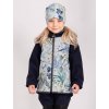 20683 1 unuo detska softshellova bunda s fleecem basic tm modrocerna ptacci s kosatci