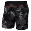 Saxx ULTRASOFT BB FLY supersize camo-black  boxerky