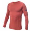 SENSOR MERINO ACTIVE pánské triko dl.rukáv terracotta