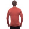 sensor merino active snsr panske triko dl rukav terracotta4