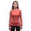SENSOR MERINO ACTIVE dámské triko dl.rukáv terracotta 2