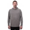 SENSOR MERINO UPPER traveller pánská mikina s kapucí šedá3