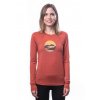SENSOR MERINO ACTIVE TRIGLAV dámské triko dl.rukáv terracotta3