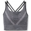 Smartwool W INTRAKNIT STRAPPY BRA black heather