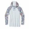 Smartwool W THERMAL MERINO DRAPE NECK HOODIE winter sky floral