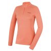 Husky Dámská merino mikina Aron Zip L light orange