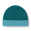 Smartwool THERMAL MERINO REVERSIBLE CUFFED BEANIE emerald green