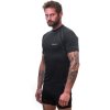 SENSOR DOUBLE FACE pánské triko kr.rukáv černá2
