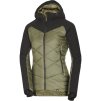 Northfinder Dámská turistická hybridní bunda se softshellem DEANNE black dark green