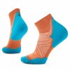 Smartwool RUN TARGETED CUSHION ANKLE orange rust  ponožky