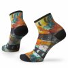 Smartwool W BIKE ZC CELESTIAL PRINT ANKLE multi color  dámské ponožky