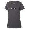 Husky Dámské bavlněné triko Tee Wild L dark grey  dámské tričko s krátkým rukávem