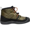 keen howser ii chukka wp children dark olive gold flame4