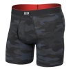 saxx multi sport mesh boxer brief fly remote camo faded black