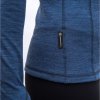 SENSOR MERINO BOLD dámské triko dl.rukáv cool blue6