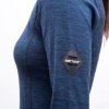SENSOR MERINO BOLD dámské triko dl.rukáv cool blue7