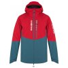 Husky Pánská lyžařská bunda Nicco M red/turquoise  pánská bunda